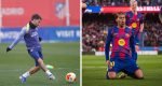 Foto: Reprodução @Atleti / Reprodução @FCBarcelonaAtlético e Barcelona fazem o j