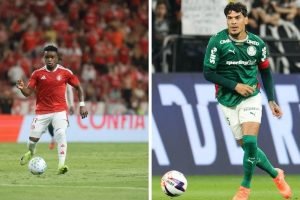 Internacional e Palmeiras se enfrentam no Estádio Beira-Rio, em Porto Alegre — F