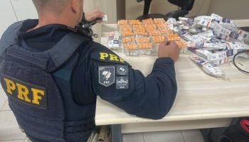 PRF apreende emagrecedores ilegais em Arapongas, Paraná