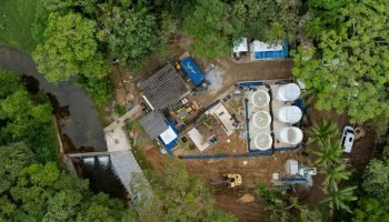 Sanepar conclui obra que aumenta capacidade de distribuição de água no litoral