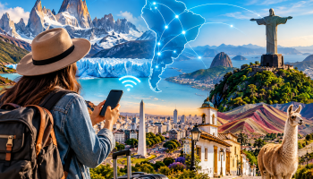 Conexões pela América do Sul