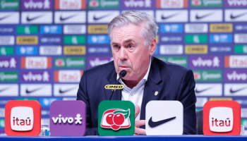 Ancelotti anuncia nesta segunda (18) os 26 convocados da Seleção Brasileira para