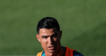 Cristiano Ronaldo durante treinamento de Portugal — Foto: Cristiano Ronaldo dura