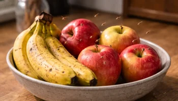 Hack simples com vinagre de maçã elimina mosquinhas de fruta