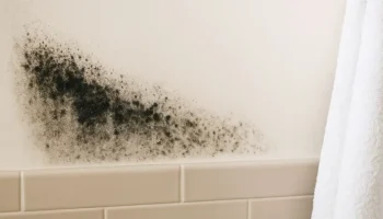 Pano seco no rodo elimina mofo e seca banheiro rapidamente