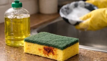 Evite contaminar esponjas novas nos primeiros três dias de uso, garantindo higiene