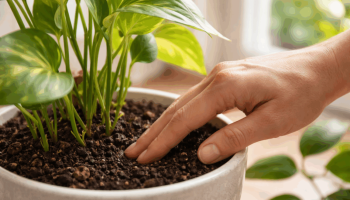 Plantas de interior sofrem mais com rotina fixa e automática do que com pequenos descuidos