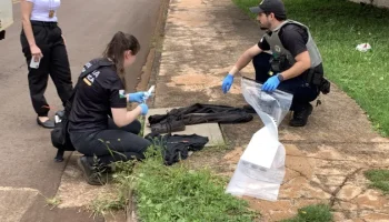 Polícia localiza roupas descartadas em bueiro e faca usada em homicídio no Bairro Universitário