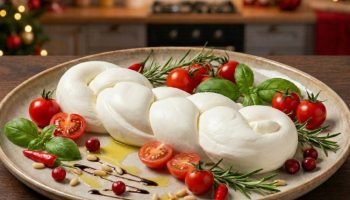 Mozzarellart lança burratas tamanho família e treccias sob medida para ceia de Natal