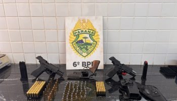 Polícia Militar prende homem armado que invadiu residências