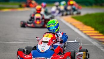 Firás Fahs disputou a etapa de abertura da Copa São Paulo Light de Kart na categ