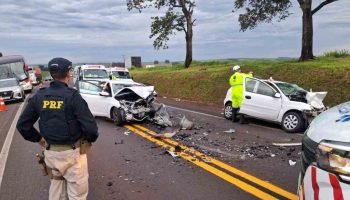 Acidente fatal na BR-277 deixa duas vítimas em Céu Azul