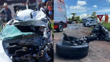 Motorista morre e dois ficam feridos em acidente com caminhão na BR-277