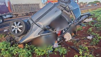 Acidente entre carro e caminhão deixa seis mortos na PR-170