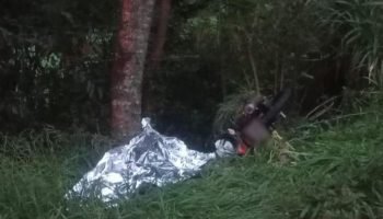 Motociclista de 62 anos morre em acidente na PR-484, Três Barras