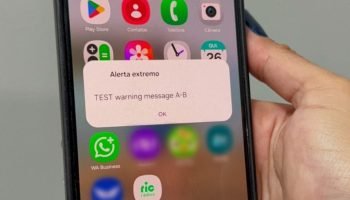 Foto: ‘Alerta extremo’ em Curitiba começou a chegar nos celulares na quarta-feir