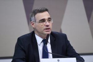 André Mendonça assume relatoria. — Foto: Reprodução TV Senado