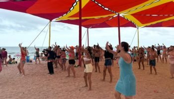 Arena Mundo Ric movimenta veranistas e impulsiona prática de atividade física no verão