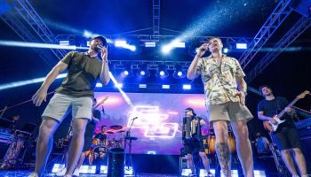 Gustavo Toledo e Gabriel fazem festa em Porto São José