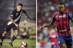 O Vasco recebe o Bahia em São Januário — Foto: Matheus Lima/Vasco e @leticiamart