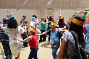 Imagem do Carnaval do CAPS II — Foto: g+ notícias