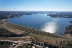 Araucária celebra 136 anos com Sanepar. — Foto: Governo do Paraná