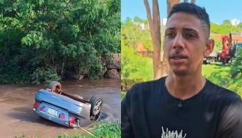 Jovem resgatada de rio abraçada a bebê de 3 meses em Toledo