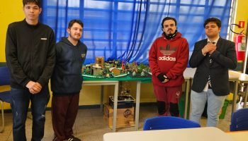 Alunos de Pinhais criam sistema inteligente de segurança para travessia de trilhos