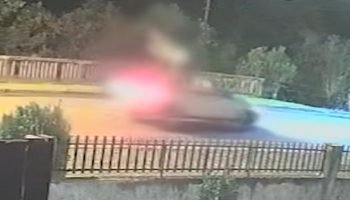 Ciclista desmaia após ser atropelado por caminhonete e acorda na garagem do motorista no Paraná