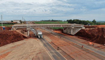 Obras do Contorno Viário de Palotina avançam 86% e entram na reta final