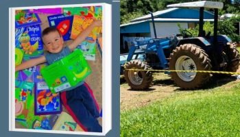 Criança de 4 anos morre atropelada por trator em sítio de Monte Carlo, SC