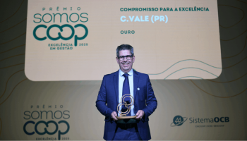 C.Vale conquista reconhecimento máximo do Prêmio SomosCoop Excelência em Gestão