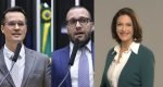 Deltan Dallagnol, Filipe Barros e Cristina Graeml (Colagem)