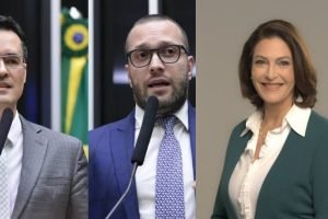 Deltan Dallagnol, Filipe Barros e Cristina Graeml (Colagem)