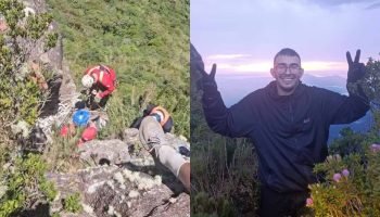 Roberto desaparece no Pico Paraná