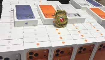 PCPR apreende 1.680 celulares sem procedência avaliados em R$ 3 milhões em Curitiba