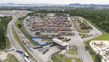 Pátio de Triagem de Paranaguá registra mais de meio milhão de caminhões em 2025