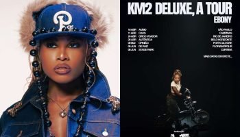 Ebony anuncia show da turnê KM2 Deluxe em Curitiba