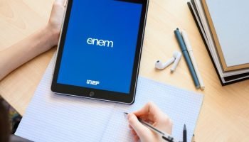 Imagem mostra estudante do Enem — Foto: Imagem mostra estudante do Enem