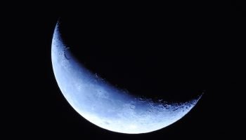 Lua minguante aparece em 05/01