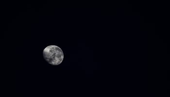 Lua está crescente nesta sexta-feira