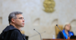 O ministro André Mendonça durante reunião no STF. — Foto: Carregando