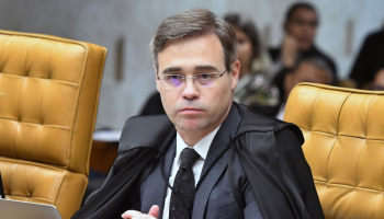Ministro André Mendonça discute o caso do Banco Master no STF. — Foto: Carregand