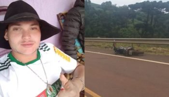 Jovem de 26 anos morre após bater moto em anteparo na PR-239