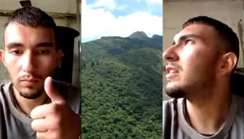 Jovem afirma "Foi Deus" após ser encontrado no Pico Paraná