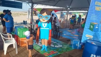 Sanepar oferece educação ambiental a todas as idades na temporada