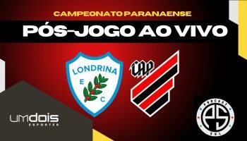 Athletico empatou com o Londrina na semifinal do Campeonato Paranaense — Foto: C