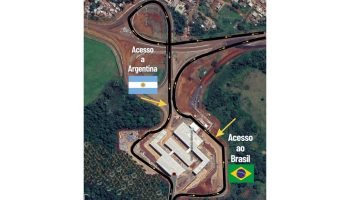 Ponte Tancredo Neves tem desvio no acesso à Argentina