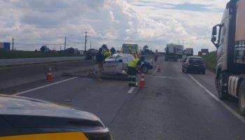 Homem de 59 anos morre em acidente com veículo de empresa no Contorno Leste