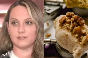 Foto: Brandy Buckley ficou infértil após consumir o sorvete (Foto: Reprodução/Pe